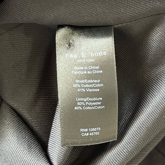 NWT Rag & Bone Fara Velvet Black Retro Floral Mini Sheath Halter Dress Size 4 - Picture 10 of 13